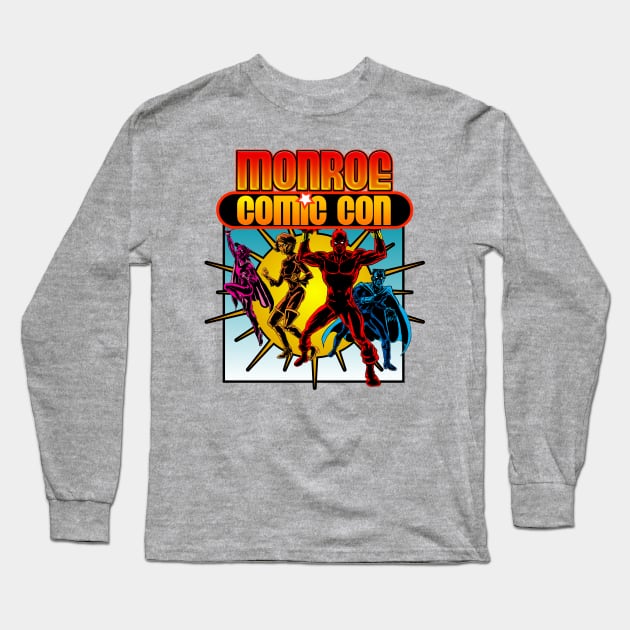 Monroe Comic-Con Logo Tee Long Sleeve T-Shirt by gpill22